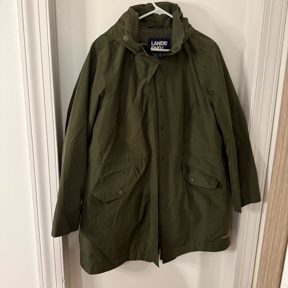 Lands End 3-in-One Rain Jacket